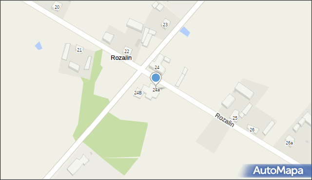 Rozalin, Rozalin, 24a, mapa Rozalin