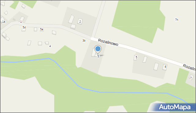 Rozalinowo, Rozalinowo, 3, mapa Rozalinowo