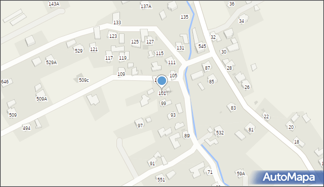 Rozbórz, Rozbórz, 101, mapa Rozbórz