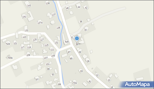 Rozbórz, Rozbórz, 30, mapa Rozbórz