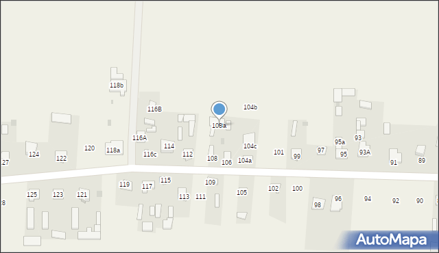 Rożdżałów, Rożdżałów, 108a, mapa Rożdżałów