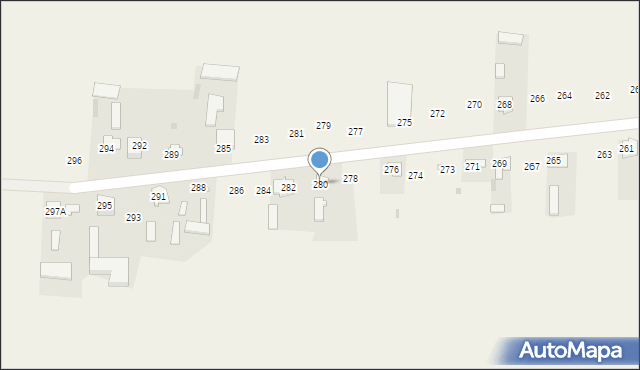 Rożdżałów, Rożdżałów, 280, mapa Rożdżałów