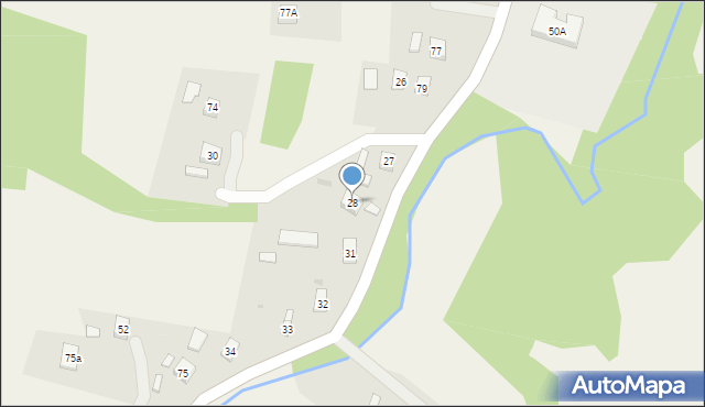 Rozdziele, Rozdziele, 28, mapa Rozdziele