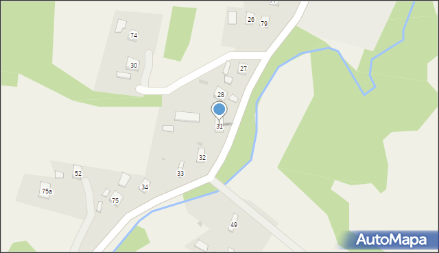 Rozdziele, Rozdziele, 31, mapa Rozdziele