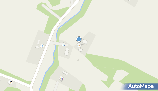 Rozdziele, Rozdziele, 47, mapa Rozdziele