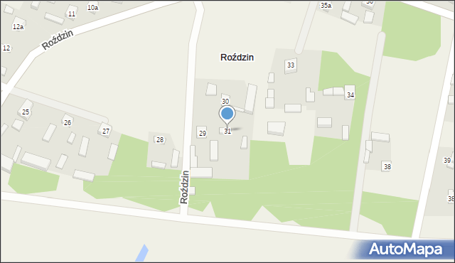 Roździn, Roździn, 31, mapa Roździn