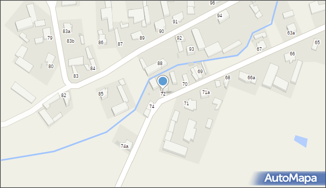 Rożental, Rożental, 72, mapa Rożental