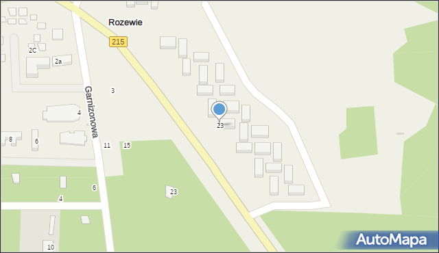 Rozewie, Rozewska, 23, mapa Rozewie