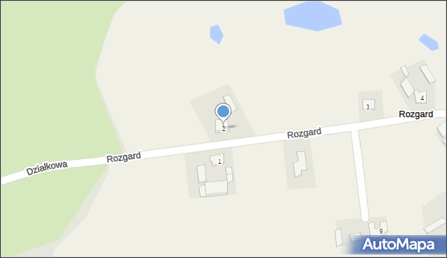 Rozgard, Rozgard, 2, mapa Rozgard