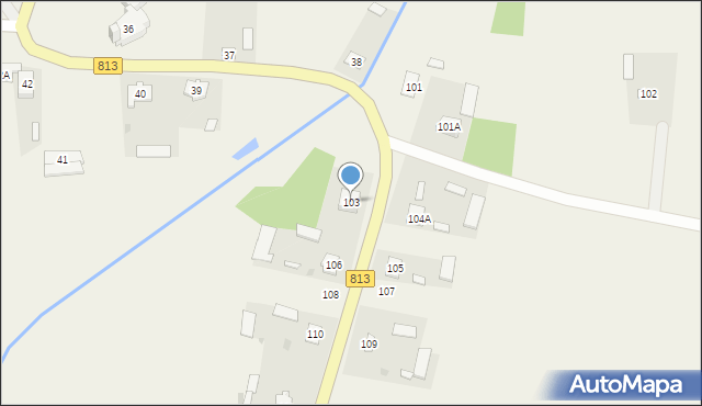 Rozkopaczew, Rozkopaczew, 103, mapa Rozkopaczew