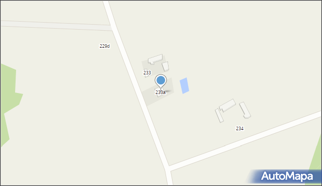 Rozkopaczew, Rozkopaczew, 233a, mapa Rozkopaczew