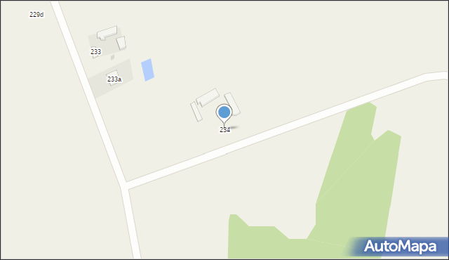 Rozkopaczew, Rozkopaczew, 234, mapa Rozkopaczew