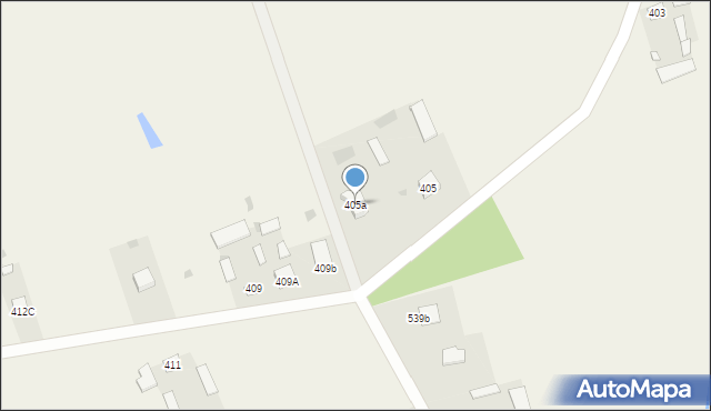 Rozkopaczew, Rozkopaczew, 405a, mapa Rozkopaczew