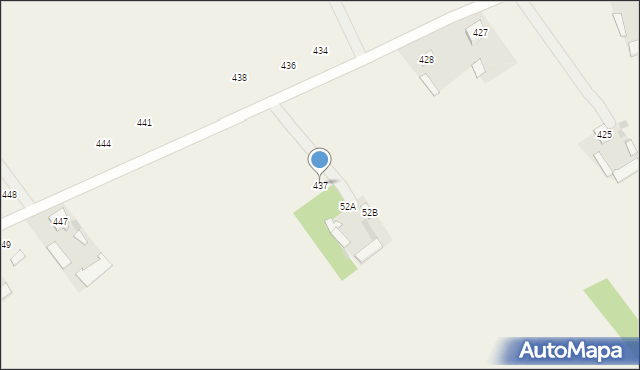 Rozkopaczew, Rozkopaczew, 437, mapa Rozkopaczew