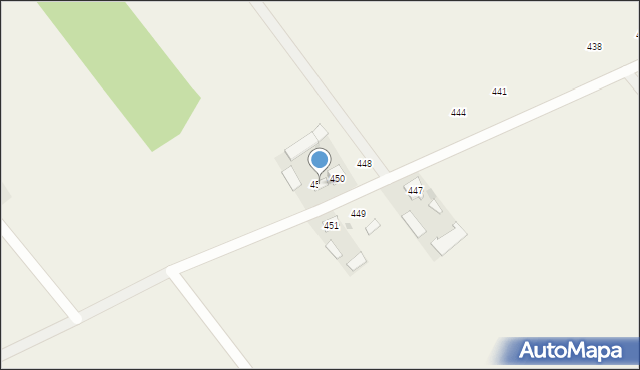 Rozkopaczew, Rozkopaczew, 450a, mapa Rozkopaczew