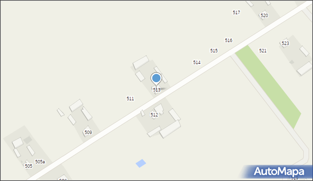 Rozkopaczew, Rozkopaczew, 513, mapa Rozkopaczew