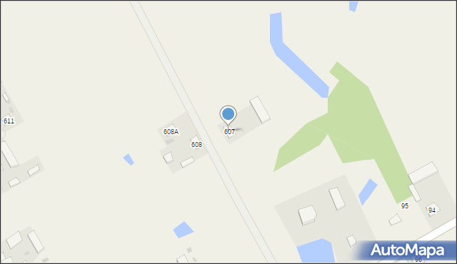 Rozkopaczew, Rozkopaczew, 607, mapa Rozkopaczew