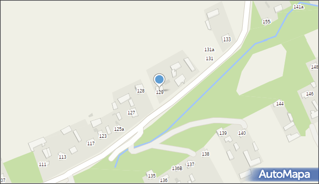 Rozkoszówka, Rozkoszówka, 129, mapa Rozkoszówka