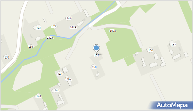 Rozkoszówka, Rozkoszówka, 152, mapa Rozkoszówka