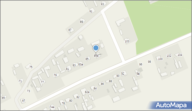 Rozkoszówka, Rozkoszówka, 85a, mapa Rozkoszówka