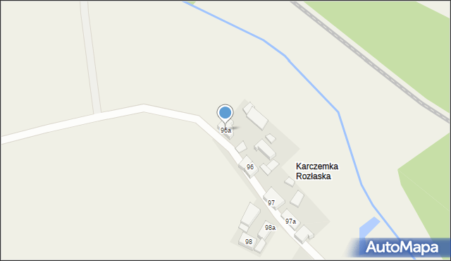 Rozłazino, Rozłazino, 96a, mapa Rozłazino