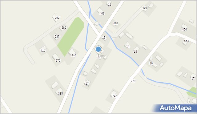 Rożnów, Rożnów, 13, mapa Rożnów