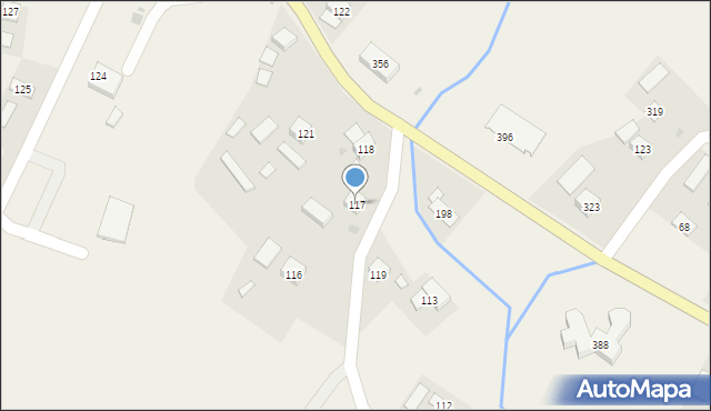 Rożnowice, Rożnowice, 117, mapa Rożnowice