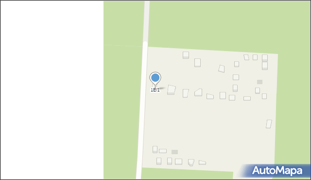 Rozpłucie Pierwsze, Rozpłucie Pierwsze, 1E/1, mapa Rozpłucie Pierwsze