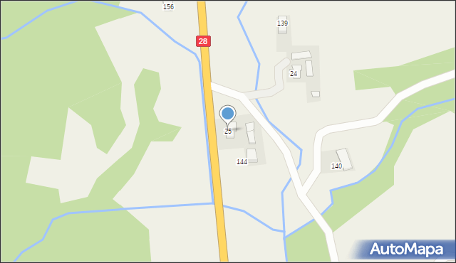 Rozpucie, Rozpucie, 25, mapa Rozpucie