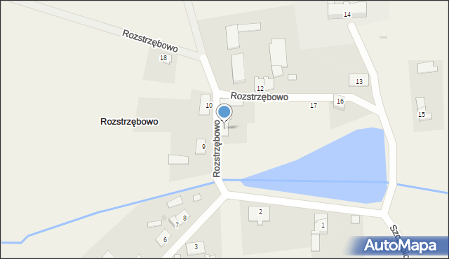 Rozstrzębowo, Rozstrzębowo, 11A, mapa Rozstrzębowo