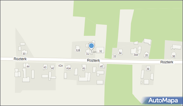 Rozterk, Rozterk, 31a, mapa Rozterk