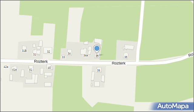 Rozterk, Rozterk, 35, mapa Rozterk