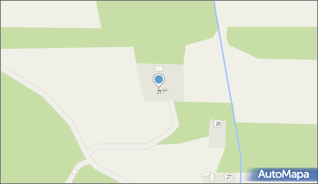 Roztoka, Roztoka, 25, mapa Roztoka