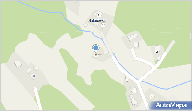 Roztoka, Roztoka, 30, mapa Roztoka