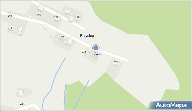 Roztoka, Roztoka, 155, mapa Roztoka