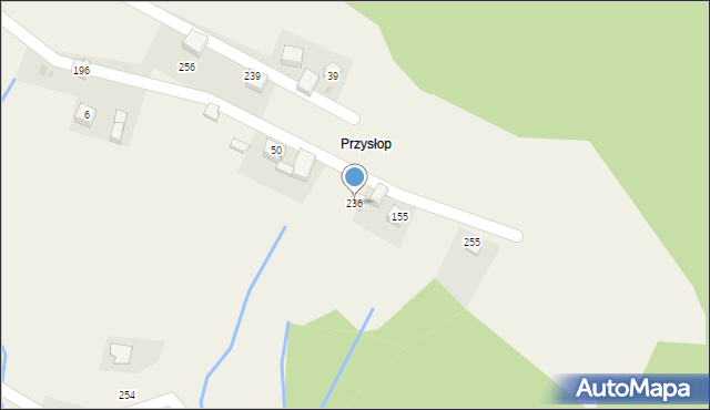 Roztoka, Roztoka, 236, mapa Roztoka