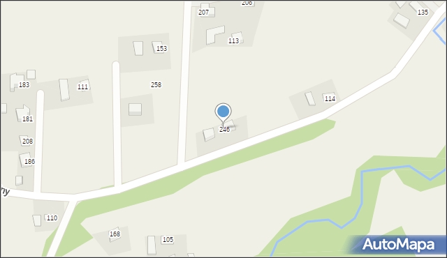 Roztoka-Brzeziny, Roztoka-Brzeziny, 246, mapa Roztoka-Brzeziny