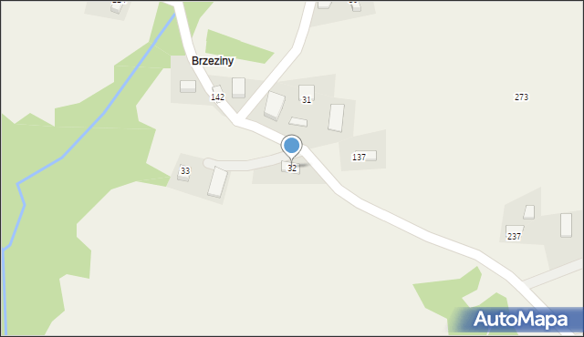 Roztoka-Brzeziny, Roztoka-Brzeziny, 32, mapa Roztoka-Brzeziny