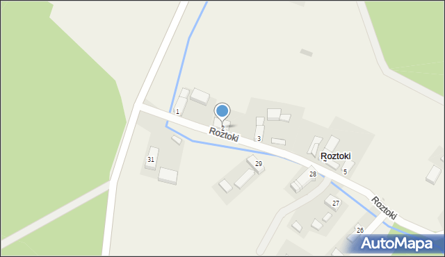 Roztoki, Roztoki, 2, mapa Roztoki