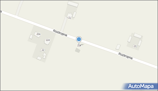 Roztropna, Roztropna, 21a, mapa Roztropna