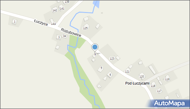 Rożubowice, Rożubowice, 4, mapa Rożubowice