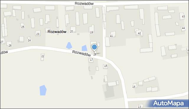 Rozwadów, Rozwadów, 18, mapa Rozwadów