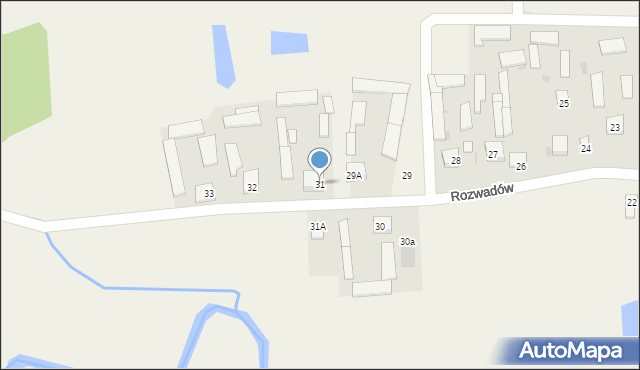 Rozwadów, Rozwadów, 31, mapa Rozwadów