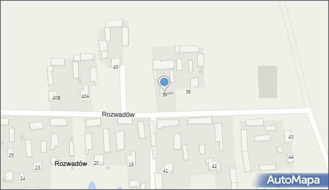 Rozwadów, Rozwadów, 39, mapa Rozwadów