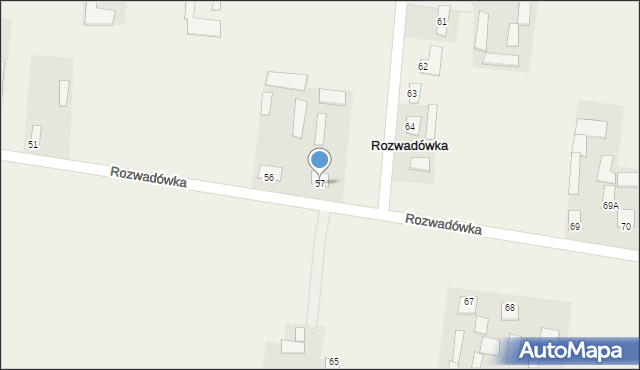 Rozwadówka, Rozwadówka, 57, mapa Rozwadówka