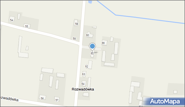 Rozwadówka, Rozwadówka, 61, mapa Rozwadówka