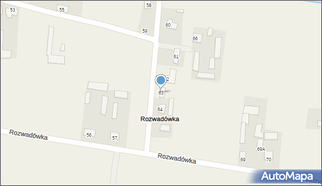 Rozwadówka, Rozwadówka, 63, mapa Rozwadówka