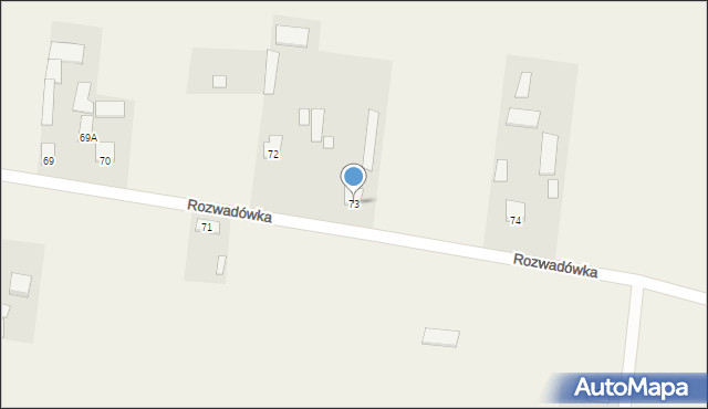 Rozwadówka, Rozwadówka, 73, mapa Rozwadówka