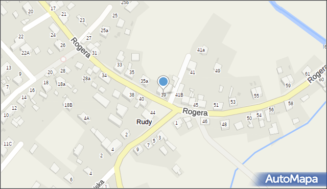 Rudy, Rogera, 39, mapa Rudy