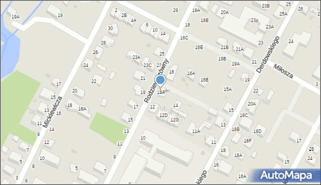 Rumia, Rodziewiczówny, 14A, mapa Rumia